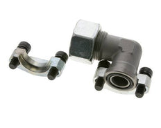 3/4'' SAE L-Flens 3000 psi Staal met 25S (M36x2) ISO 6162-1