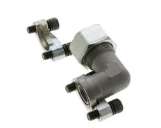 3/4'' SAE L-Flens 3000 psi Staal met 25S (M36x2) ISO 6162-1