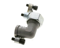 3/4'' SAE L-Flens 3000 psi Staal met 25S (M36x2) ISO 6162-1