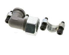 3/4'' SAE L-Flens 3000 psi Staal met 25S (M36x2) ISO 6162-1