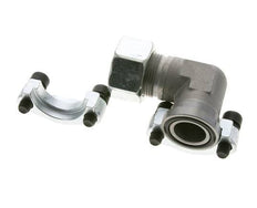 1'' SAE L-Flens 3000 psi Staal met 25S (M36x2) ISO 6162-1