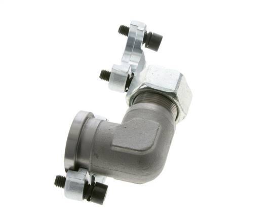 1-1/4'' SAE L-Flens 3000 psi Staal met 25S (M36x2) ISO 6162-1