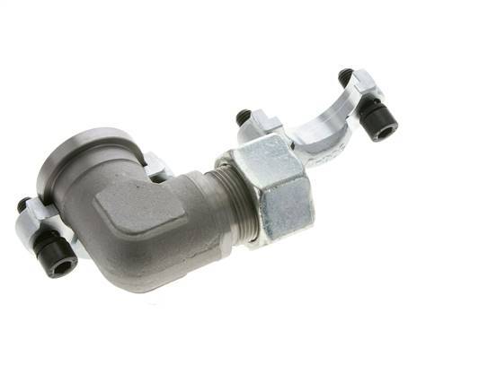 1-1/4'' SAE L-Flens 3000 psi Staal met 25S (M36x2) ISO 6162-1