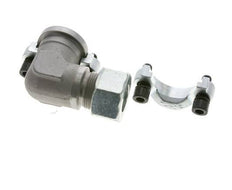 1-1/4'' SAE L-Flens 3000 psi Staal met 25S (M36x2) ISO 6162-1