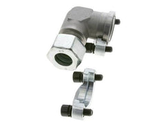 1-1/4'' SAE L-Flens 3000 psi Staal met 25S (M36x2) ISO 6162-1