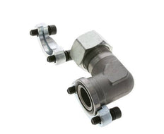 1-1/4'' SAE L-Flens 3000 psi Staal met 30S (M42x2) ISO 6162-1