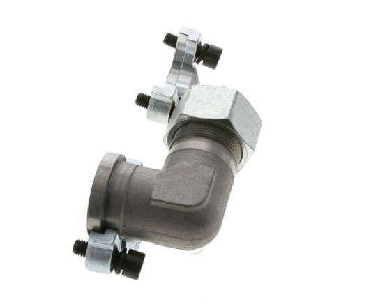 1-1/4'' SAE L-Flens 3000 psi Staal met 30S (M42x2) ISO 6162-1
