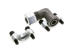 1/2'' SAE L-Flens 6000 psi Staal met 16S (M24x1.5) ISO 6162-2
