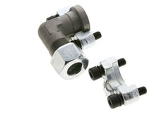 1/2'' SAE L-Flens 6000 psi Staal met 16S (M24x1.5) ISO 6162-2