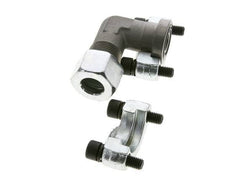 1/2'' SAE L-Flens 6000 psi Staal met 16S (M24x1.5) ISO 6162-2