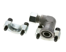 3/4'' SAE L-Flens 6000 psi Staal met 16S (M24x1.5) ISO 6162-2