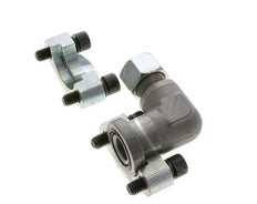 3/4'' SAE L-Flens 6000 psi Staal met 16S (M24x1.5) ISO 6162-2