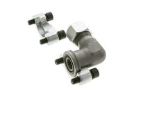 3/4'' SAE L-Flens 6000 psi Staal met 20S (M30x2) ISO 6162-2