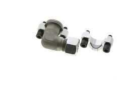 3/4'' SAE L-Flens 6000 psi Staal met 20S (M30x2) ISO 6162-2