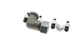 3/4'' SAE L-Flens 6000 psi Staal met 25S (M36x2) ISO 6162-2