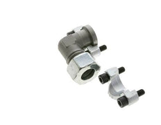 3/4'' SAE L-Flens 6000 psi Staal met 25S (M36x2) ISO 6162-2