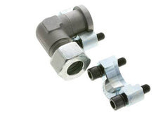 1'' SAE L-Flens 6000 psi Staal met 25S (M36x2) ISO 6162-2