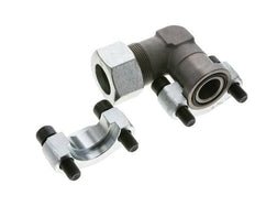 1'' SAE L-Flens 6000 psi Staal met 30S (M42x2) ISO 6162-2