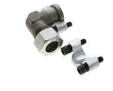 1'' SAE L-Flens 6000 psi Staal met 30S (M42x2) ISO 6162-2