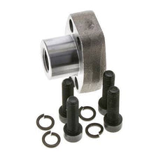 1/2'' SAE Flens 3000 psi Blank staal met G3/8'' Binnendraad ISO 6162-1
