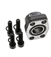 1'' SAE Flens 3000 psi Blank staal met G1'' Binnendraad ISO 6162-1