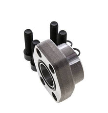 1-1/4'' SAE Flens 3000 psi Blank staal met G1-1/4'' Binnendraad ISO 6162-1