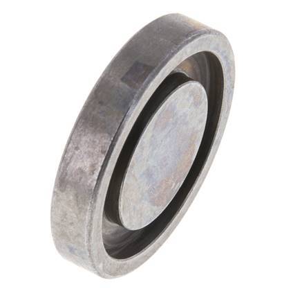 3/4'' SAE-Afdekplaat 3000 psi Staal ISO 6162