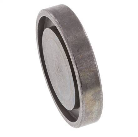 1'' SAE-Afdekplaat 3000 psi Staal ISO 6162