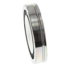 1'' SAE-Afdekplaat 6000 psi Staal ISO 6162