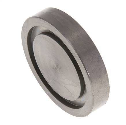 1-1/4'' SAE Blind Plate 6000 PSI Steel ISO 6162