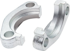 1-1/4'' SAE Flange Halves 3000 PSI Stainless Steel ISO 6162-1