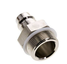 Vernikkeld Messing DN 19 Luchtkoppeling Insteeknippel G 1 1/4 inch Buitendraad