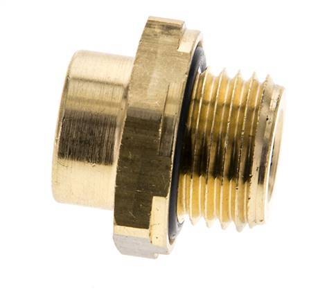 ABC Nl Inschroefkoppeling Met Snelkoppeling T6x1 M16x1.5 - 90106016 [2 Stuks]