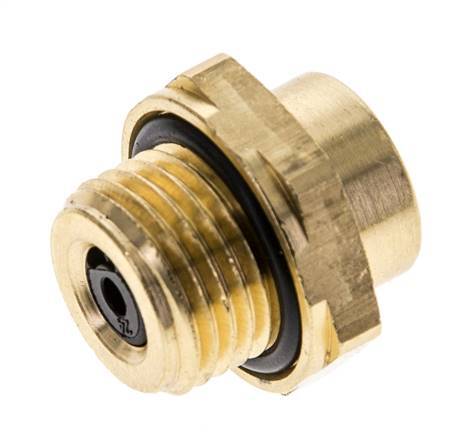 ABC Nl Inschroefkoppeling Met Snelkoppeling T6x1 M16x1.5 - 90106016 [2 Stuks]