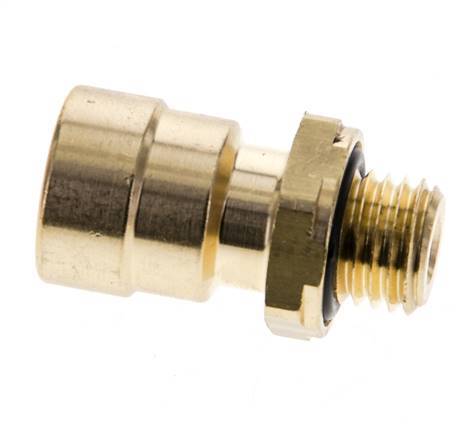 ABC Nl Inschroefkoppeling Met Snelkoppeling T8x1 M12x1.5 - 90108012 [2 Stuks]