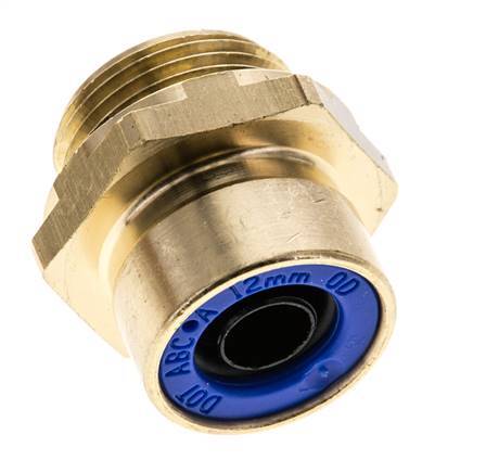 ABC Nl Straight connector T12x1.5 M22x1.5 - 90112022 [2 Pieces]