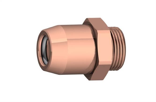 Rechte Koppeling T 8X1.0 D M10X1.0 - 6237230 [2 Stuks]