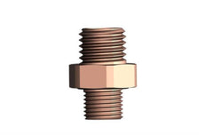 Dubbele Pijpnippel Buitendraad O-ring M10X1.0 - 6237781 [2 Stuks]