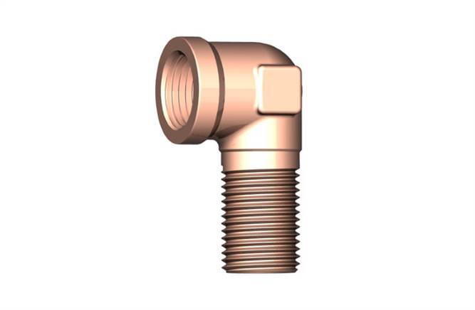 90 graden L-Koppeling Sok Schotdoorvoer M16X1.5 - 6237808 [2 Stuks]