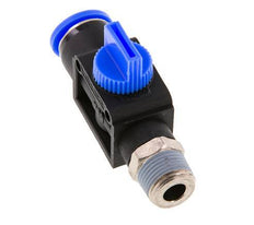 12 mm - R3/8'' Kunststof/Messing 3/2-Weg Handafsluiter Ontluchting aan Buiszijde