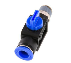 12 mm - R3/8'' Kunststof/Messing 3/2-Weg Handafsluiter Ontluchting aan Buiszijde