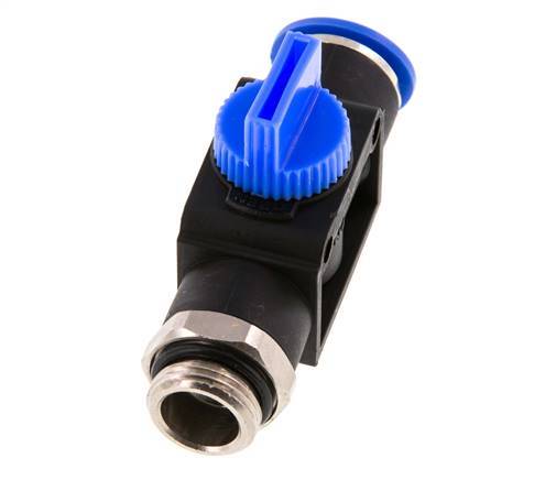 12 mm - G3/8'' Kunststof/Messing 3/2-Weg Handafsluiter Ontluchting aan Buiszijde