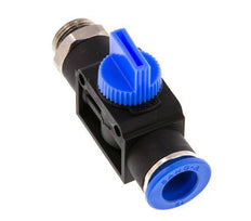 12 mm - G3/8'' Kunststof/Messing 3/2-Weg Handafsluiter Ontluchting aan Buiszijde