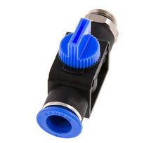 12 mm - G3/8'' Kunststof/Messing 3/2-Weg Handafsluiter Ontluchting aan Buiszijde