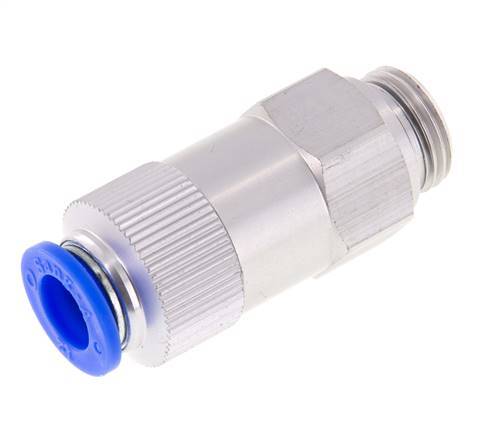 12mm & G1/2'' Regeling-In Aluminium Terugslagklep Insteekkoppeling Buitendraad 0.2-10 bar