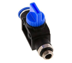 8 mm - G1/8'' Kunststof/Messing 3/2-Weg Handafsluiter Ontluchting aan Draadzijde
