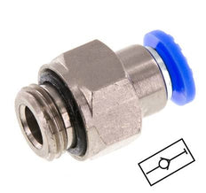 Push-In Fitting 10mm & G3/8'' Male Auto Shut-Off Brass/PBT 0-10bar (0-145psi)