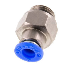 6mm & G1/4'' Zelfsluitende Insteekkoppeling Vernikkeld Messing/PBT Buitendraad 0-10 bar [2 Stuks]