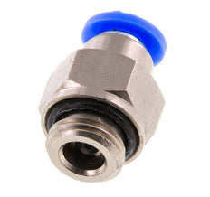6mm & G1/4'' Zelfsluitende Insteekkoppeling Vernikkeld Messing/PBT Buitendraad 0-10 bar [2 Stuks]