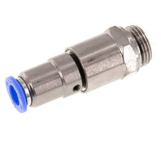 10mm & G1/2'' Quick Swivel Joint Push-In-Male Threads Nickel-Plated Brass/PBT NBR Rotatable